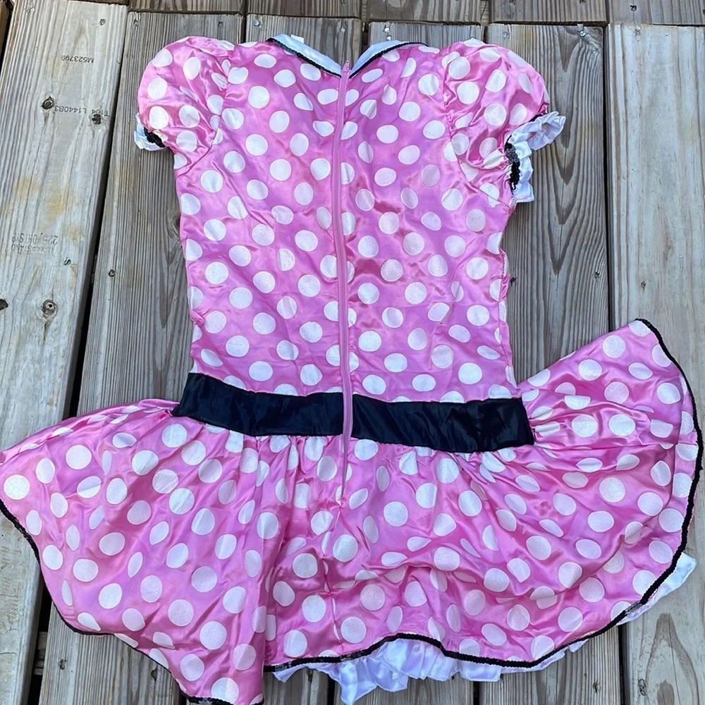 💕 Minnie Mouse 5 Piece Costume Size Small /Junior 3-5